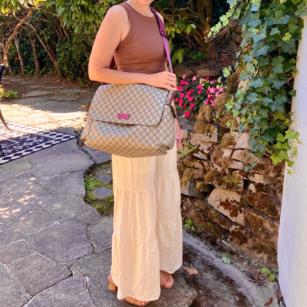 Gucci Plus Diaper Bag/Tote, Gently Used
